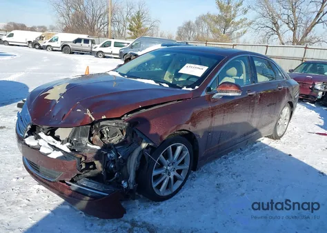 2015 Lincoln Mkz из США, поврежденный, VIN 3LN6L2G9XFR612650